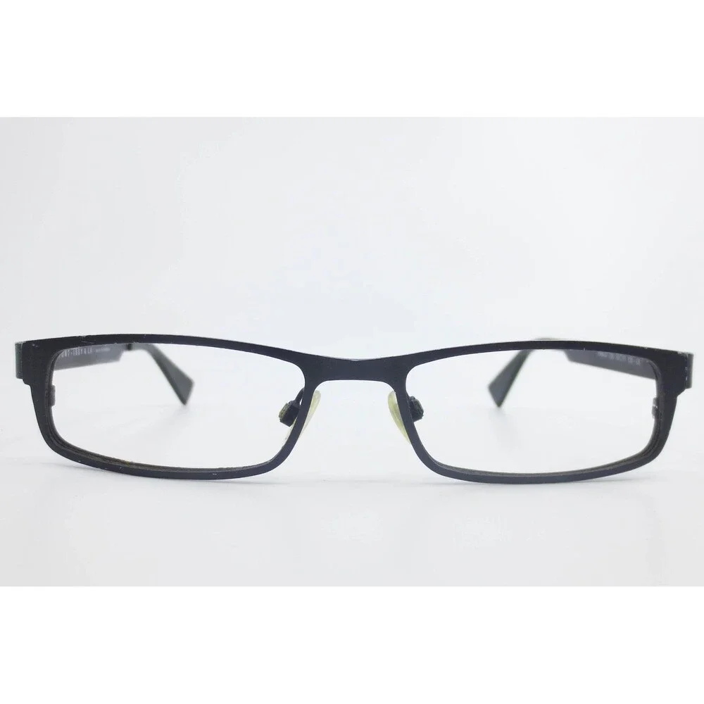 Lafont Issy & La Pablo 255 Matte Navy Blue Rectangular Eyeglass Frames 50mm